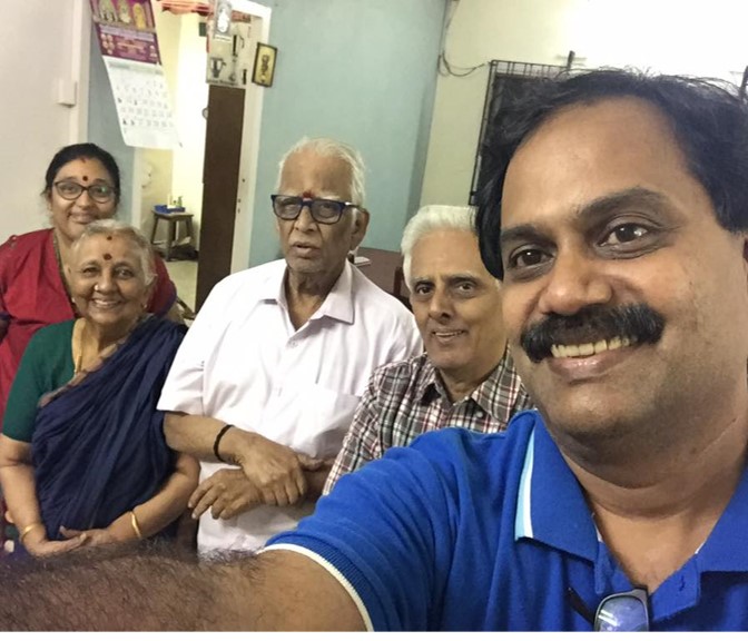 With Late Mr Jarasu 