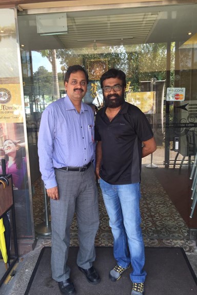 With Director Karu Palaniappan
