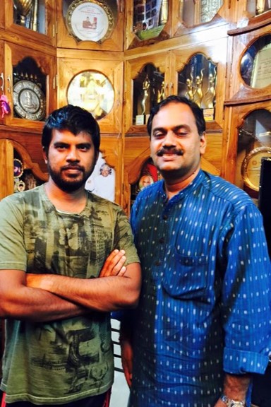 With Poet Pa. Vijay